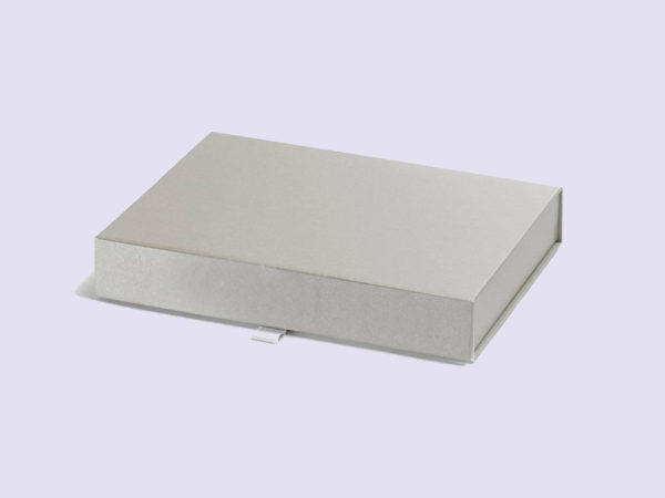 Silver A6 Shallow Gift Boxes
