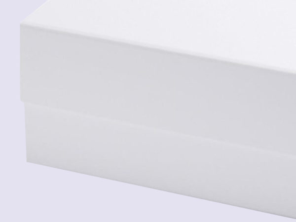 White A4 Deep Gift Boxes no ribbon
