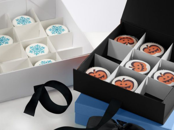 Cupcake Packaging Dividers for Medium Gift Boxes