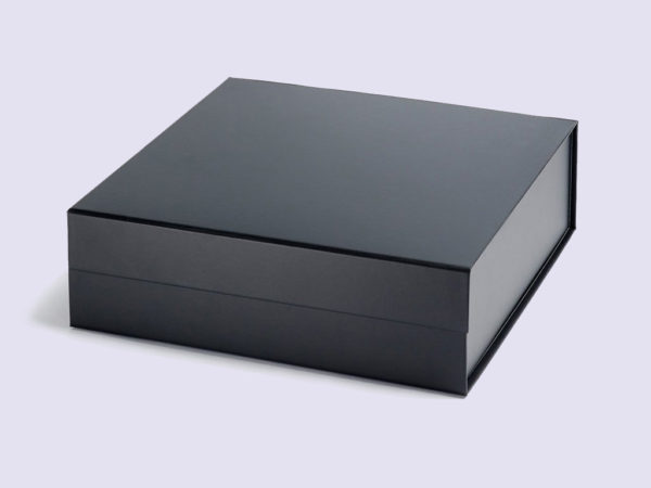 Black Large Gift Boxes no ribbon