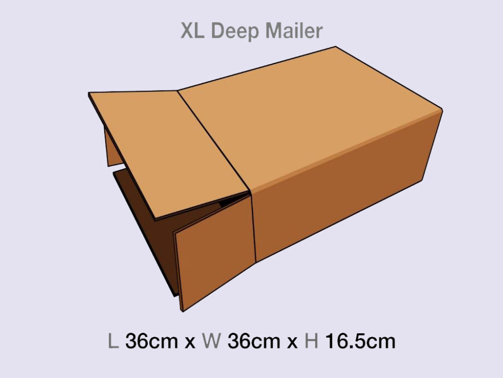 XL Deep Gift Box Mailing Cartons