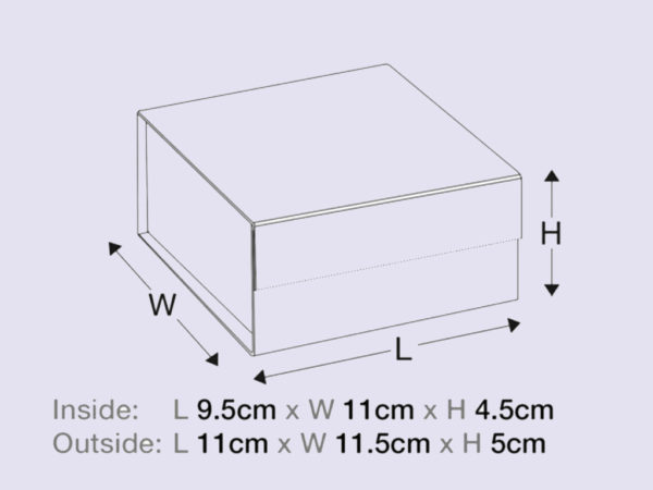 Normal Box Without Ribbon White Small Gift Boxes no ribbon - Rigidboxes.com