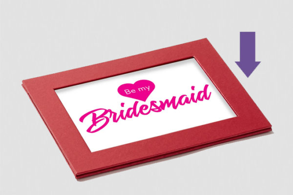 Red Photo Frames - Rigidboxes.com