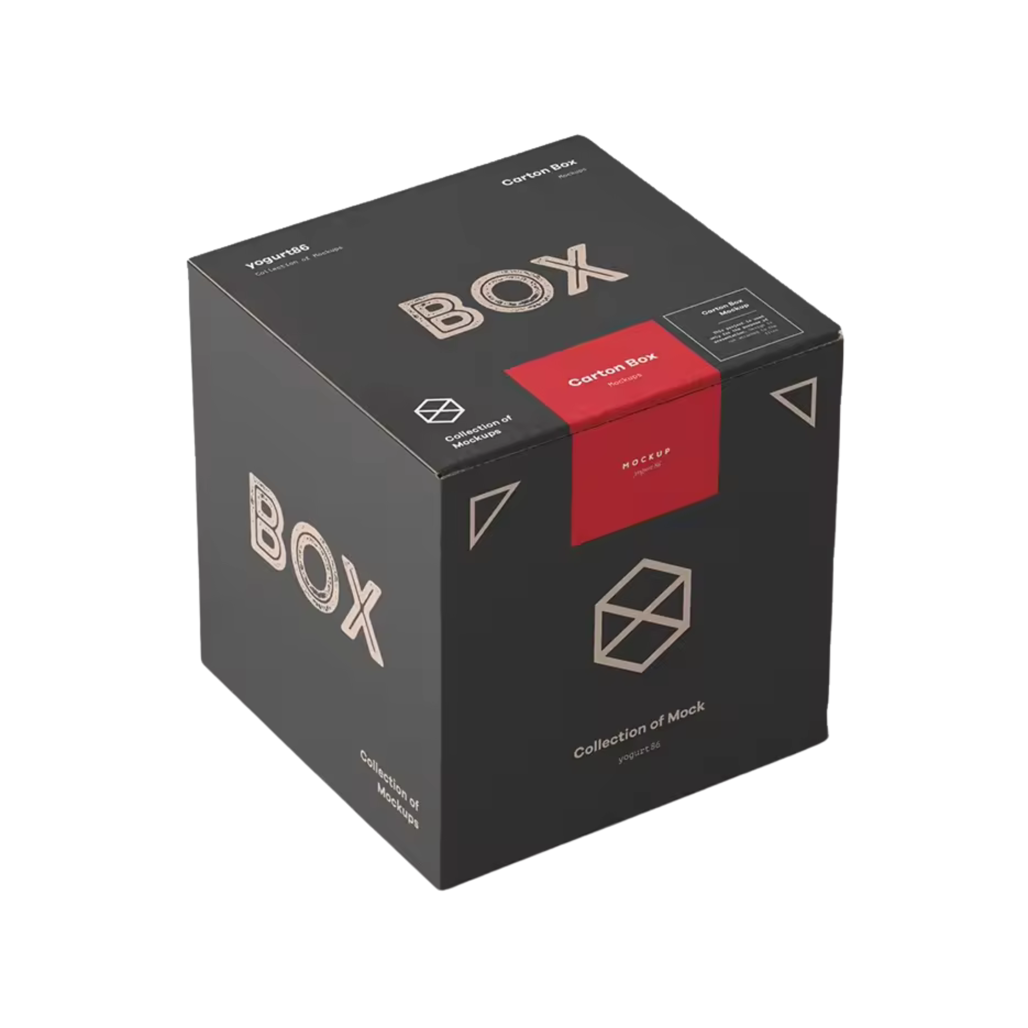Black Cardboard Packaging Boxes-2