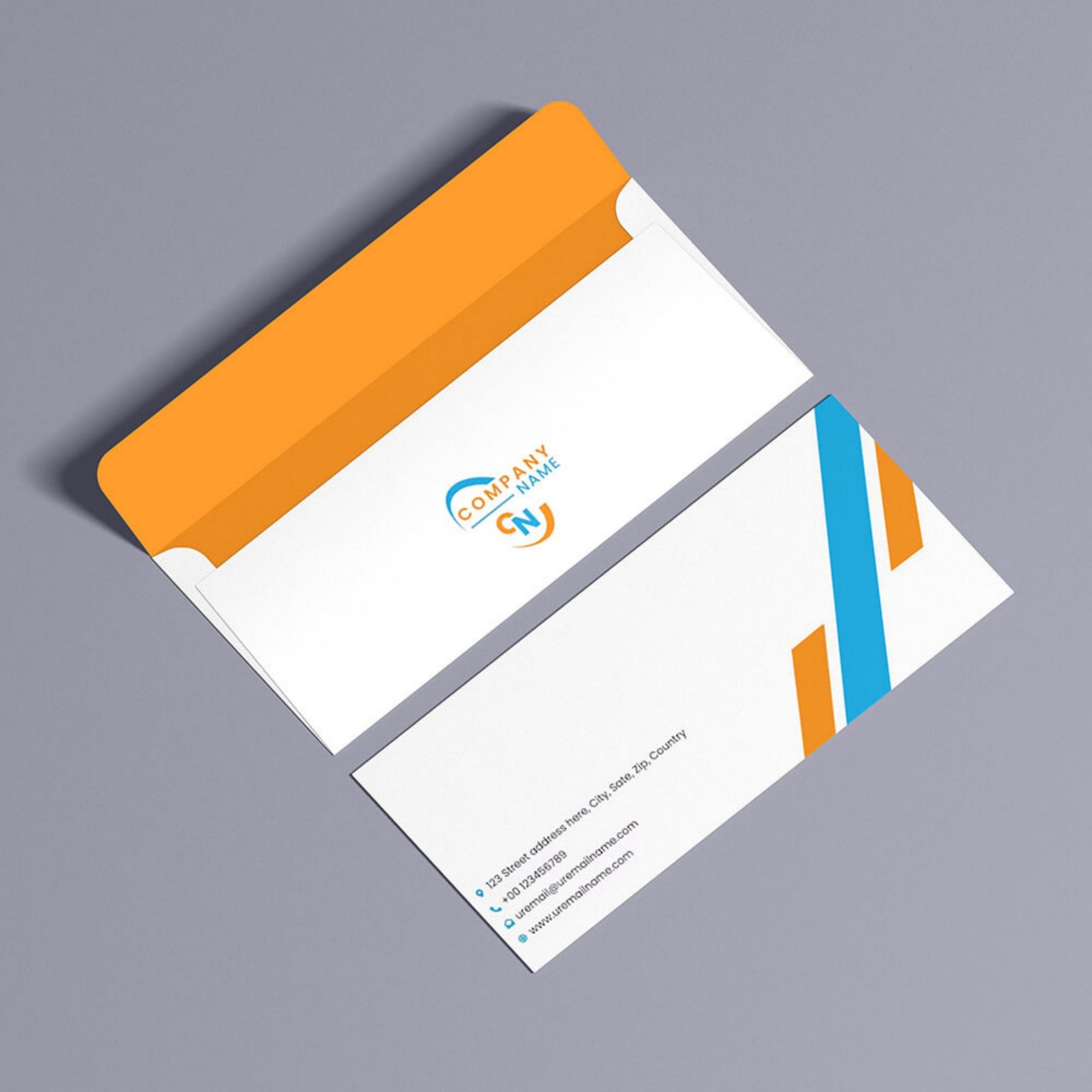 Envelope With Clasp Packaging Boxes-1