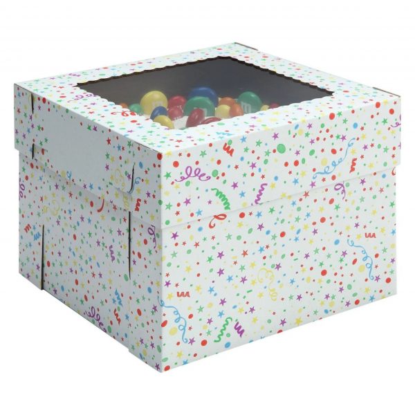 Kraft Cake Packaging Boxes