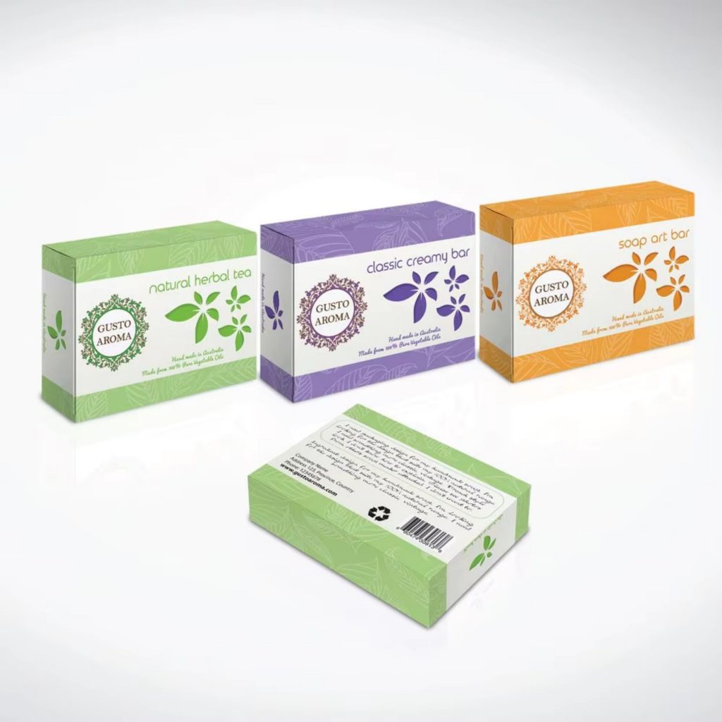 Kraft Soap Packaging Boxes