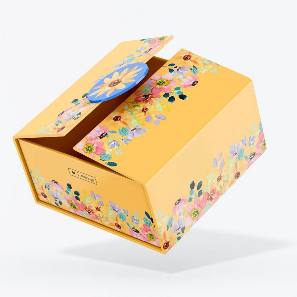 Magnetic Keepsake Packaging Boxes