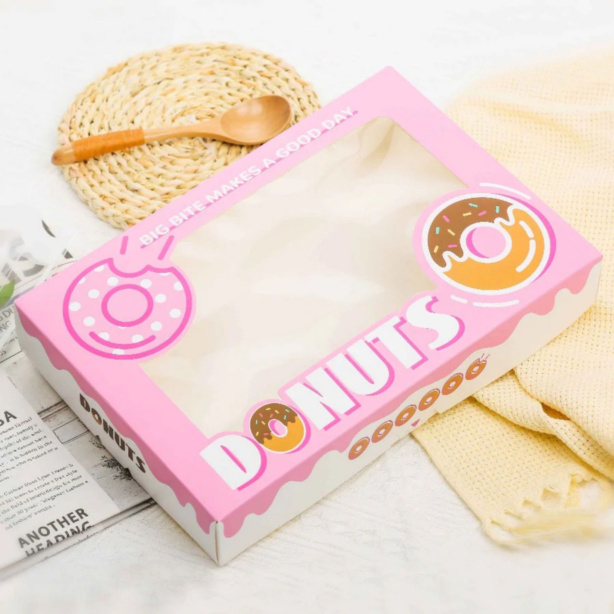 Pink Donut Packaging Boxes-2
