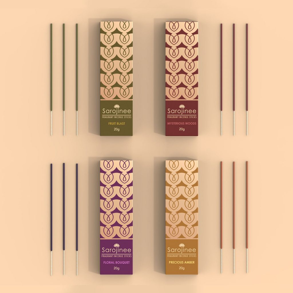 Incense packaging boxes