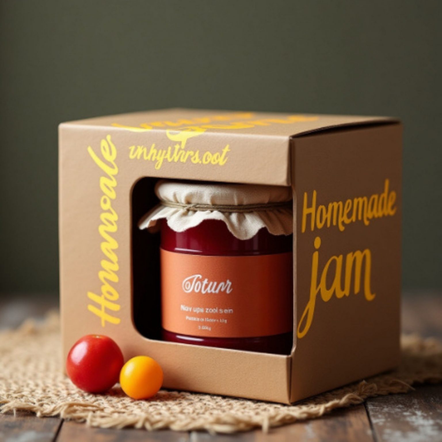 Jam Frame Box Jam Packaging Boxes - Customizable & Premium Solutions