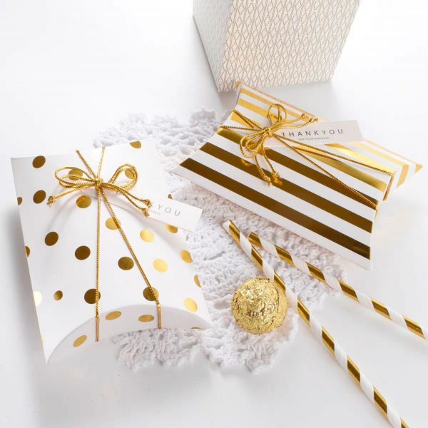 Kraft Pillow Packaging Boxes