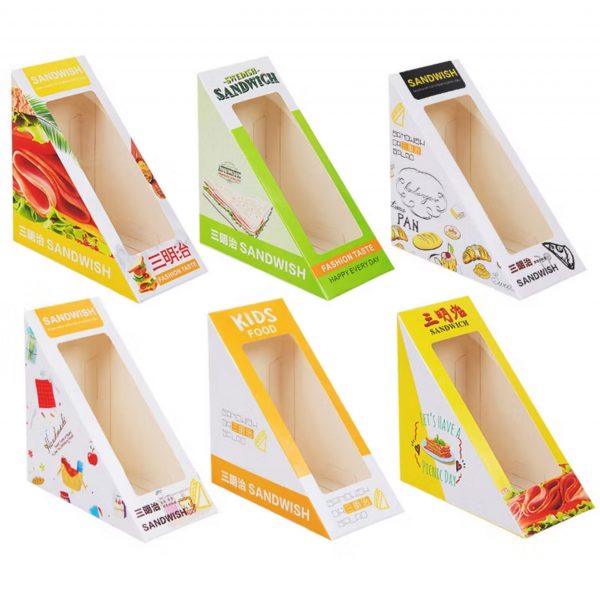 Sandwich Packaging Boxes Wholesale - Durable, Stylish & Eco-Friendly