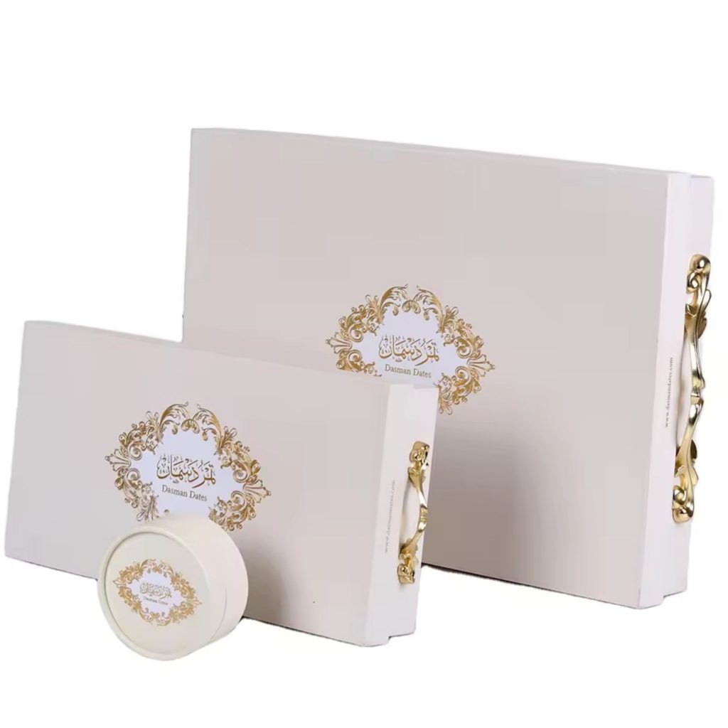 White Glossy Packaging Boxes
