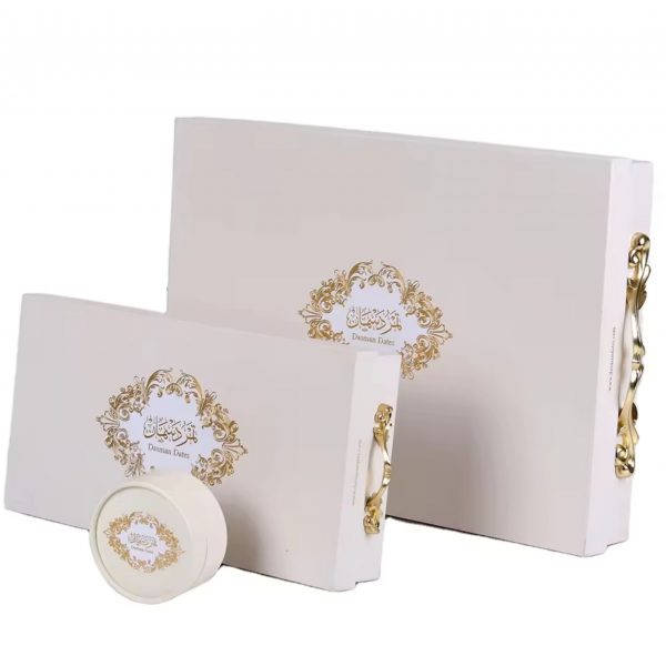 White Glossy Packaging Boxes