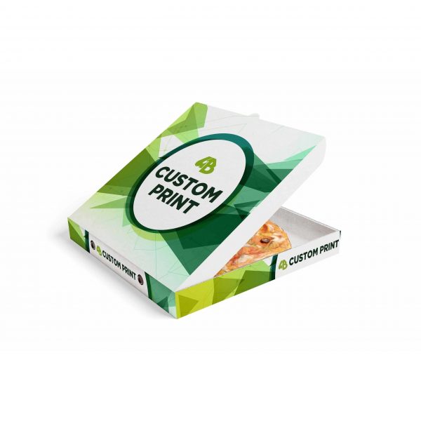 White Pizza Packaging Boxes