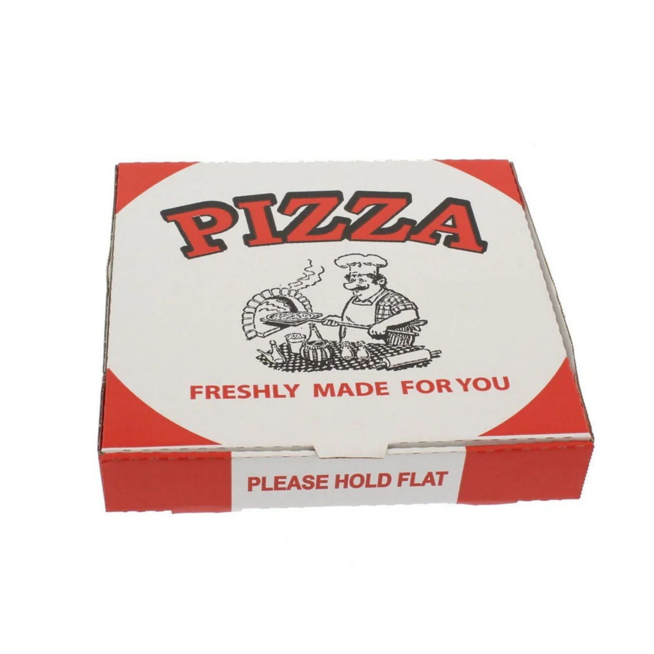 White Pizza Packaging Boxes-2